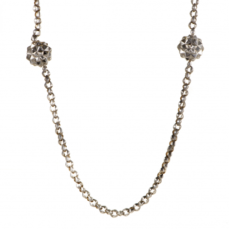 Stephen Webster Superstud Womens Long Silver Sautoir Necklace