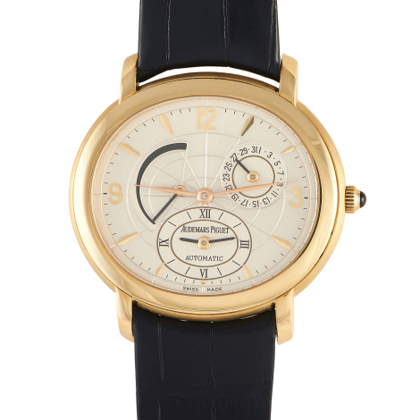 Audemars Piguet Millenary Dual Time Yellow Gold Watch 25778BA.OO.D001CR.01