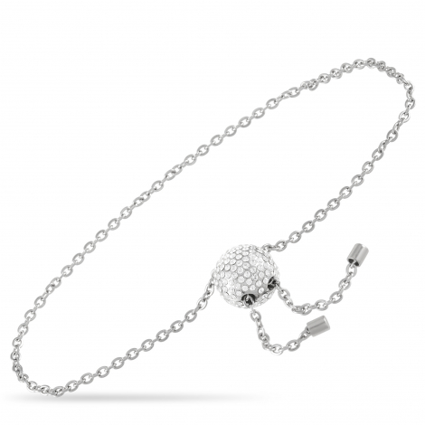 Calvin Klein Side Stainless Steel White Crystal Bracelet