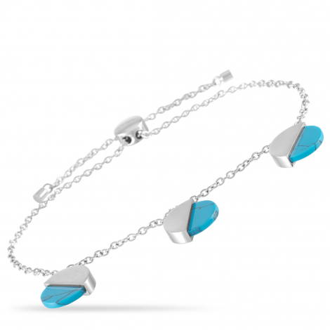 Calvin Klein Spicy Stainless Steel Turquoise Bracelet