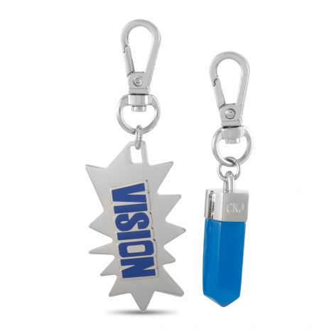 Calvin Klein Downtown Stainless Steel Blue Resin Charms