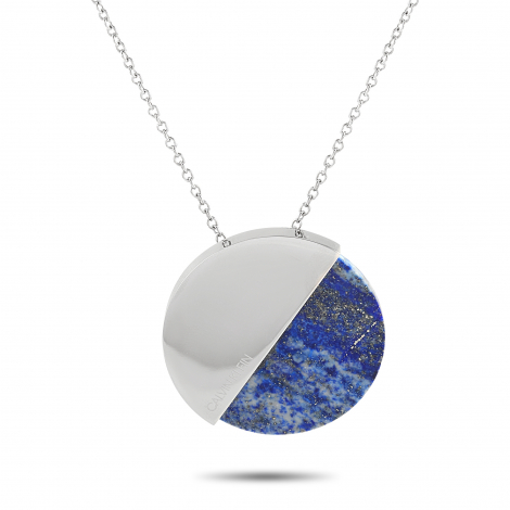 Calvin Klein Spicy Stainless Steel Lapis Lazuli Necklace