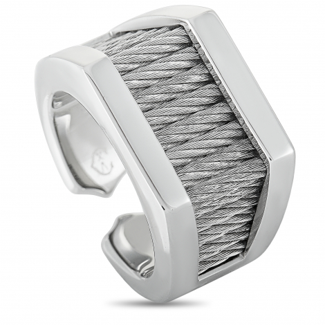 Charriol Forever Stainless Steel Ring