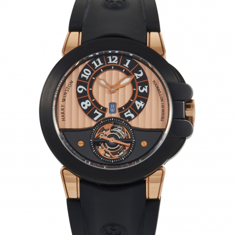 Harry Winston Ocean Tourbillon 46mm Watch 400-MAT44RK 