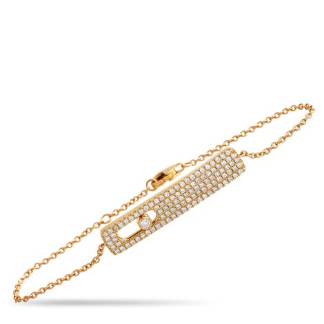 LB Exclusive 18K Yellow Gold 0.85ct Diamond Bracelet