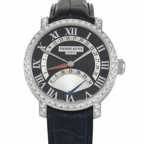 Pierre Kunz Spirit of Challenge Retrograde Diamond Watch PKA 011 SDR.3