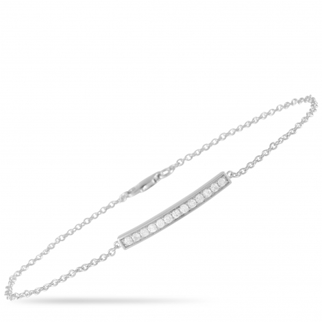 LB Exclusive 14K White Gold 0.25 ct Diamond Bracelet