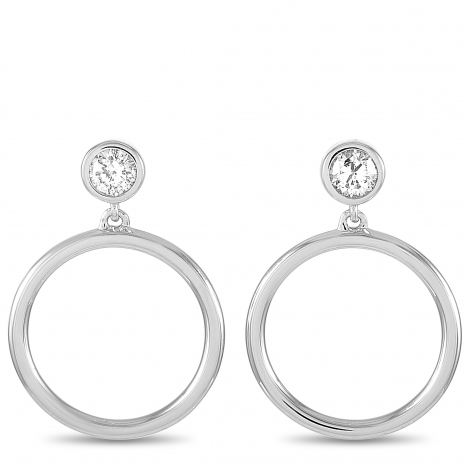 LB Exclusive 14K White Gold 0.31 ct Diamond Earrings