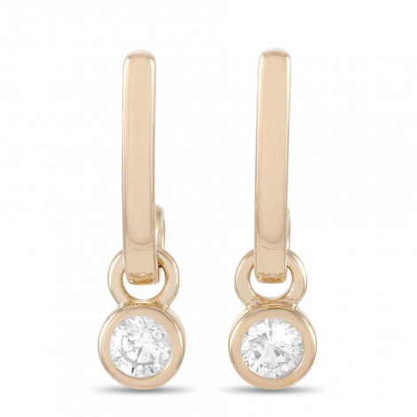 LB Exclusive 14K Yellow Gold 0.40 ct Diamond Earrings