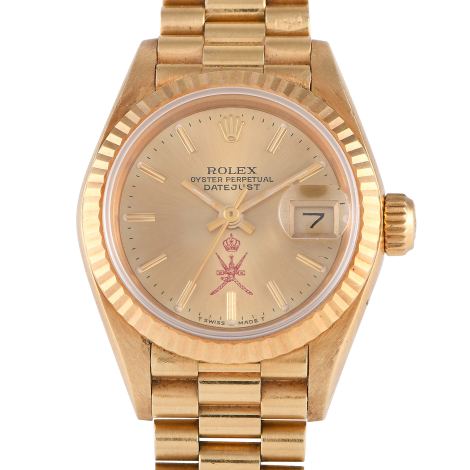 Rolex Lady-Datejust Khanjar Dial Watch 69178