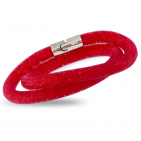 Swarovski Stardust Red Crystals Bracelet 5184845-M - Medium