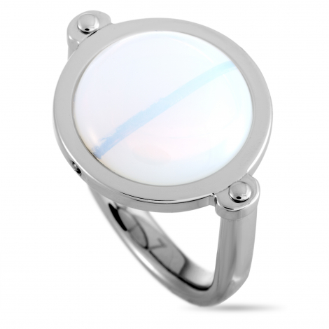 Swatch Glance on the Moon Stainless Steel Ring