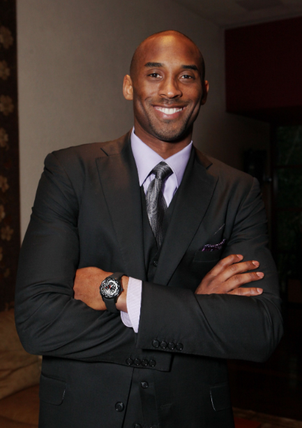 Kobe Bryant wearing Girard Perregaux