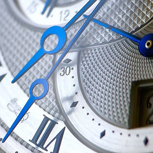 Close Up Of Breguet Watch Details