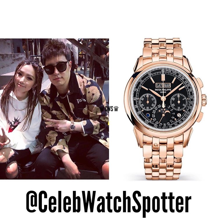 Will Pan's Patek Philippe - Credit @CelebWatchSpotter Instagram