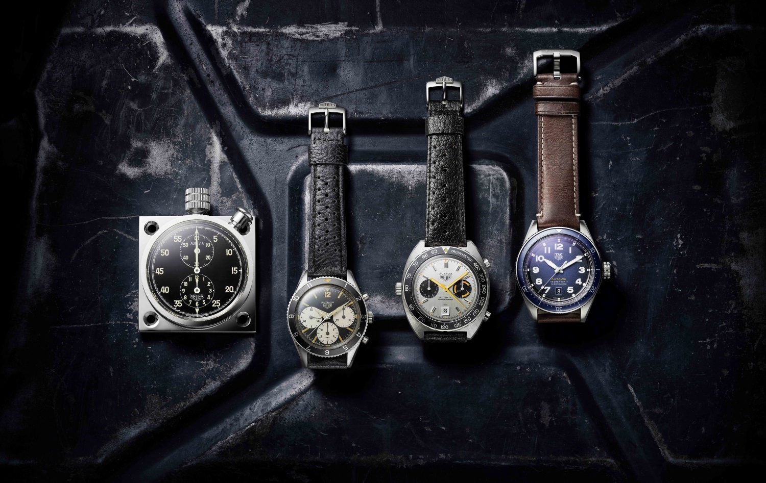 Assortment of Tag Heuer's Latest Autavias