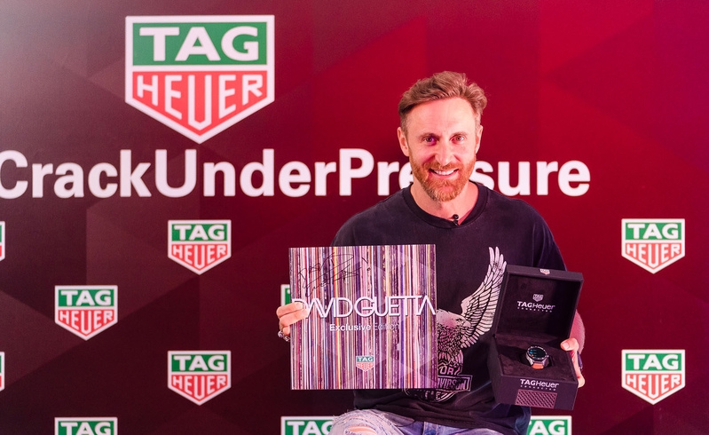 Iconic DJ David Guetta Got To Help Design Several Guetta Branded Tag Heuers